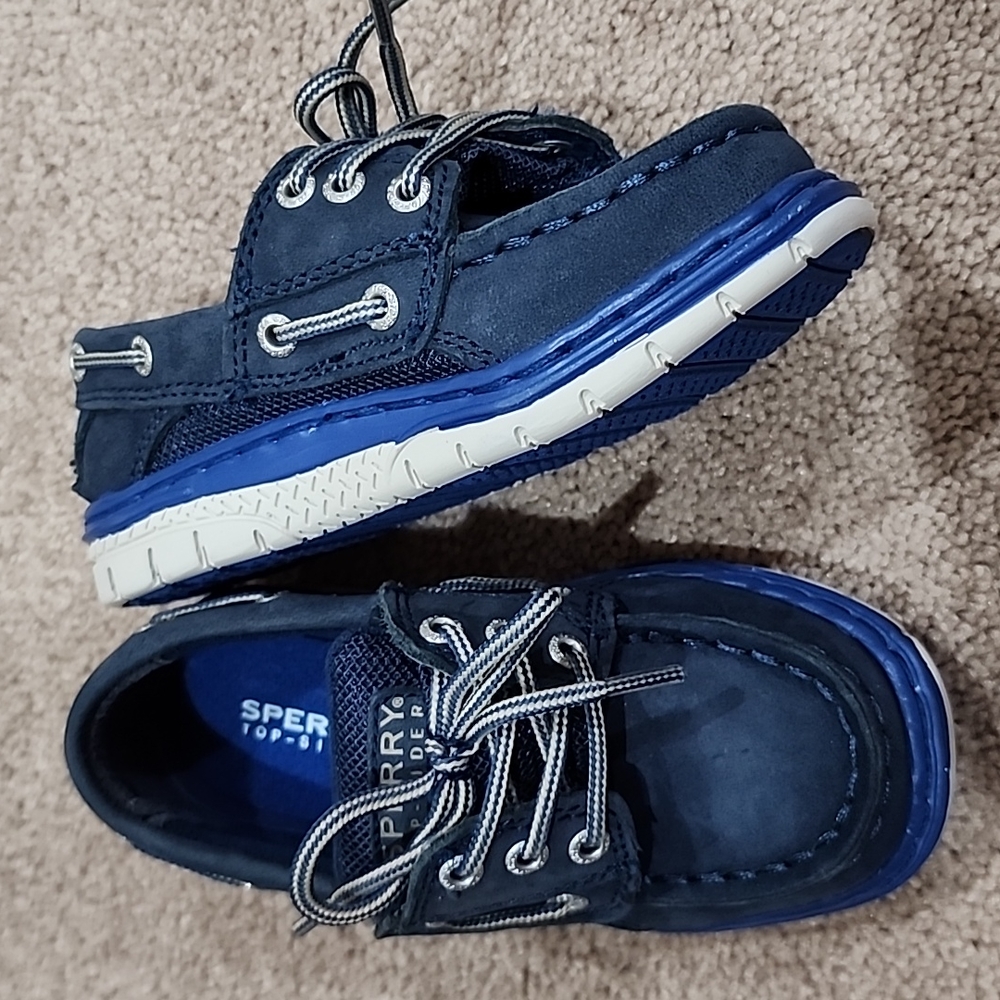 SOLD Toddler size 9 Sperry shoes
